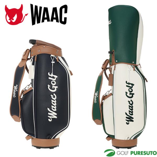 WAAC ワック 9.0型 Grainy Synthetic Leather カート キャディバッグ