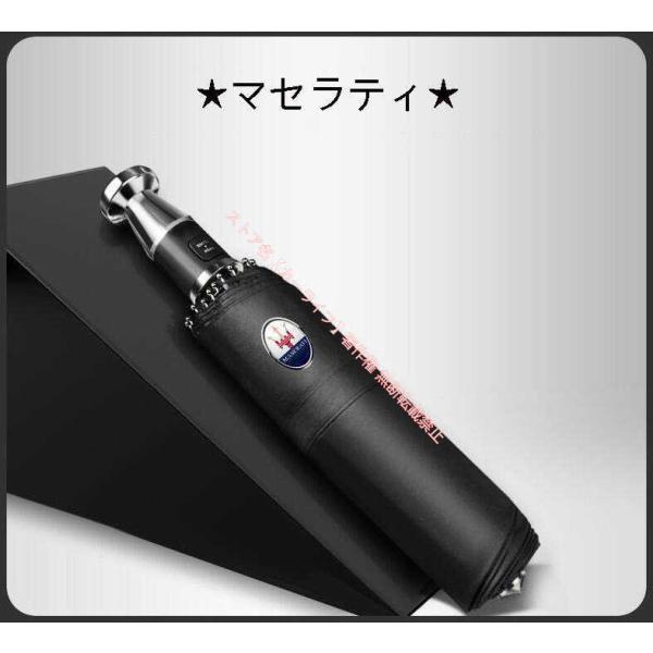 マセラティ　折りたたみ傘 Maserati マセラティ 晴雨兼用 折りたたみ特大強化厚傘 傘
