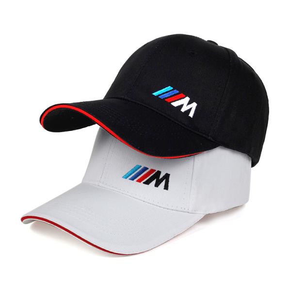 BMW M キャップ BMW Mロゴ 野球帽・刺繍・スモークグレー帽子 車・バイク用、メンズ＆レディース兼用キャップ帽子