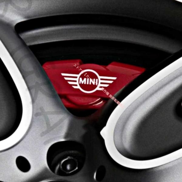 BMW MINIミニ カスタム 耐熱デカール ステッカー ◇ ブレーキキャリパー ドレスアップ クロスオーバー クラブマン コンバーチブル
