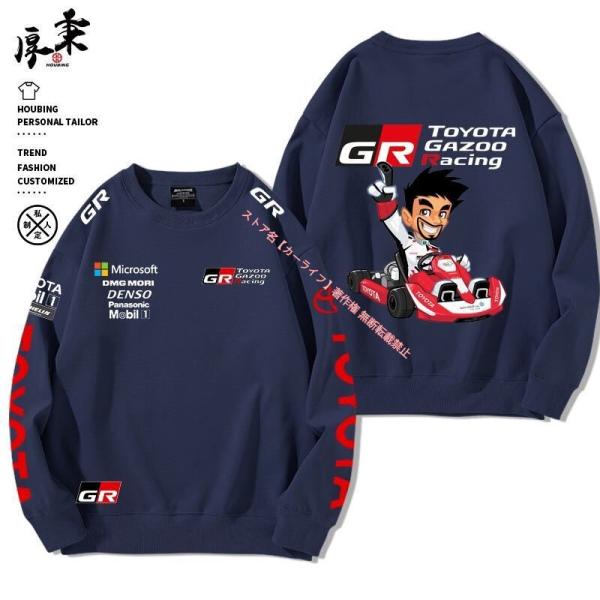 トヨタ TOYOTA GR Gazoo Racing メンズ長袖 Tシャツ モータースポーツ  