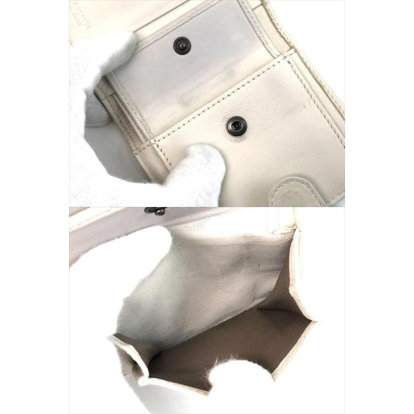 Bottega Veneta ボッテガヴェネタ イントレチャート ファッション コンパクトウォレット ミニ Veneta 二つ折り財布 ホワイト 白 二つ折り財布 レザー メンズ レディース 81 1 プリウス本店