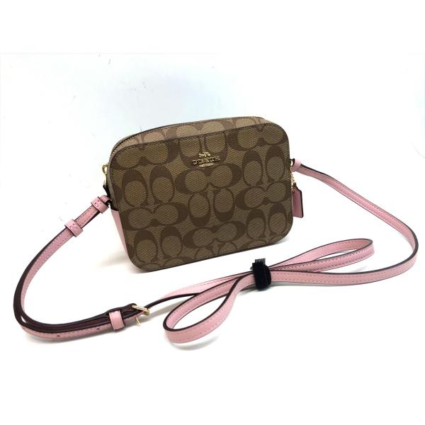 COACH（コーチ） シグネチャー PVC カメラバッグ ショルダーバッグ