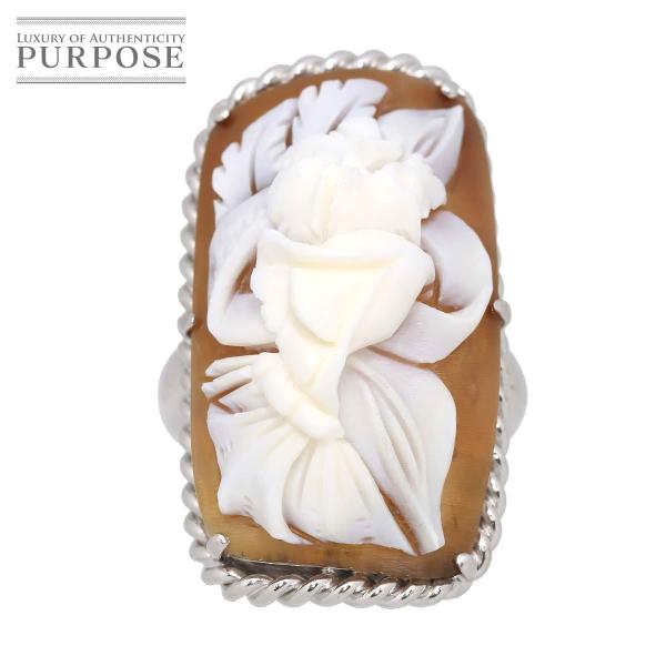 リング 14 5号 シェルカメオ Pt プラチナ 指輪 Shell Cameo Ring I2kcfi63ox 腕時計 アクセサリー Emoline Com Tr