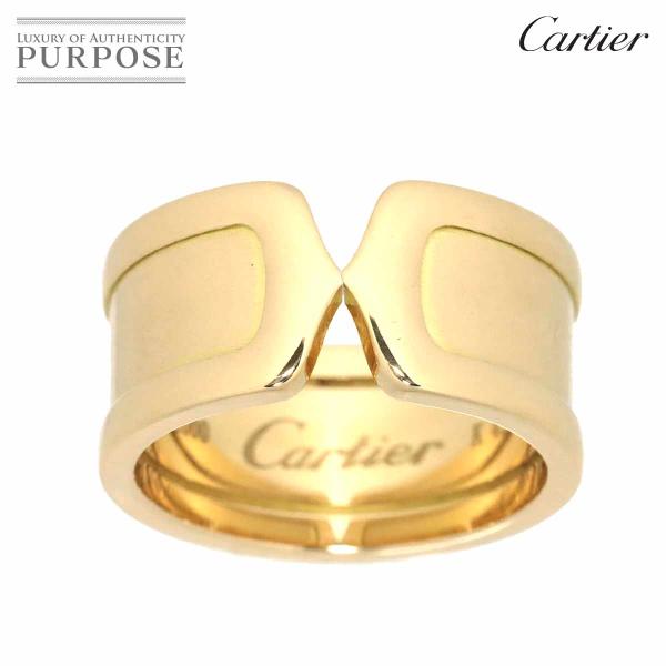 カルティエ Cartier C2 #55 リング K18 YG イエローゴールド 750 2C