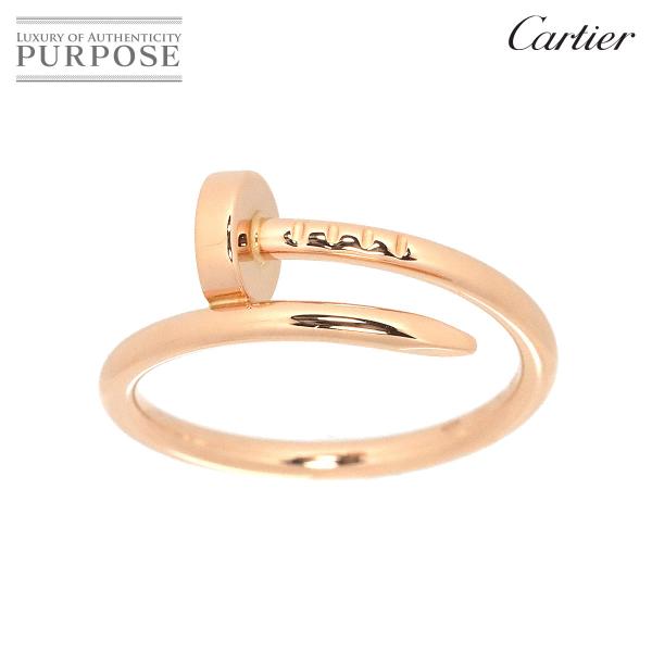 カルティエ Cartier ジュストアンクル SM #49 リング K18 PG ピンク カルティエ Cartier ジュストアンクル SM #49 リング K18 PG ピンク