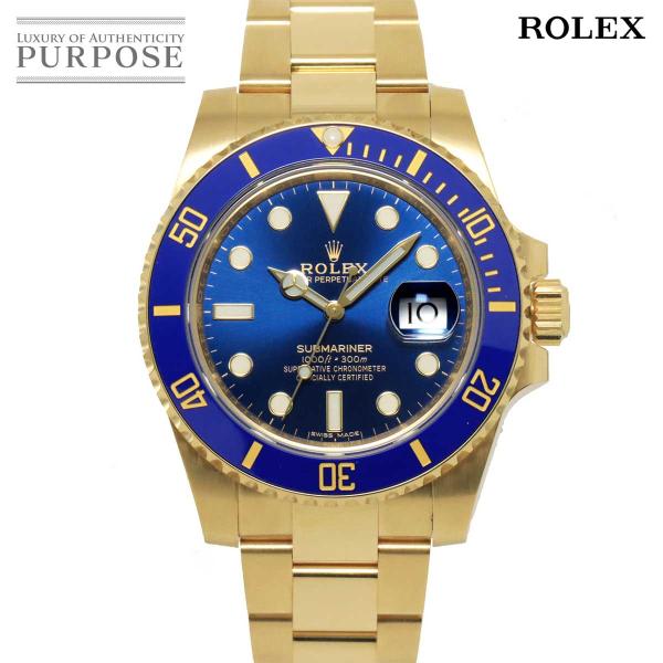 ロレックス ROLEX サブマリーナ デイト 116618LB ランダム番 ルーレット メンズ 腕時...