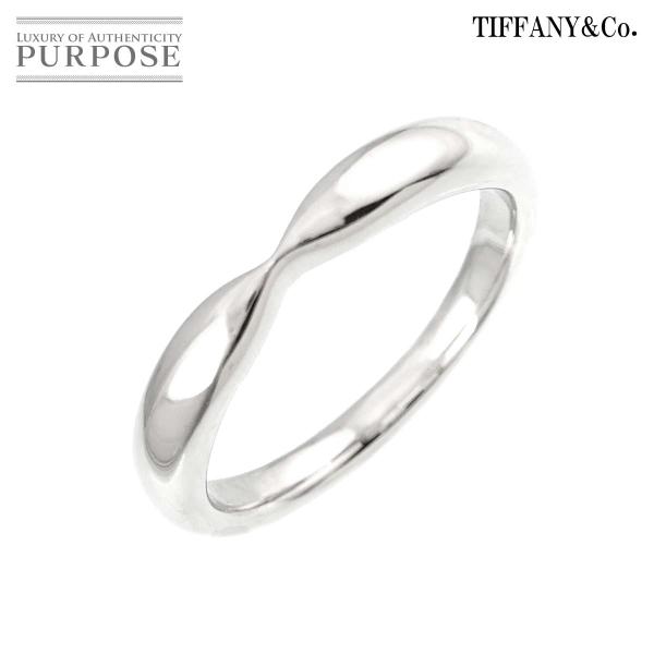 TIFFANY&Co. ティファニー ハーモニー バンド 7号 リング Pt プラチナ  
