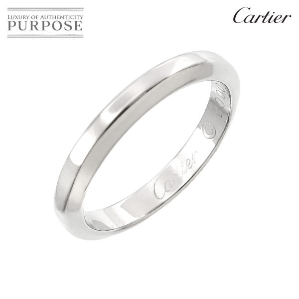 Cartier カルティエ　リング　7号　証明書有り　送料込み Cartier カルティエ デクラレーション #50 リング Pt プラチナ