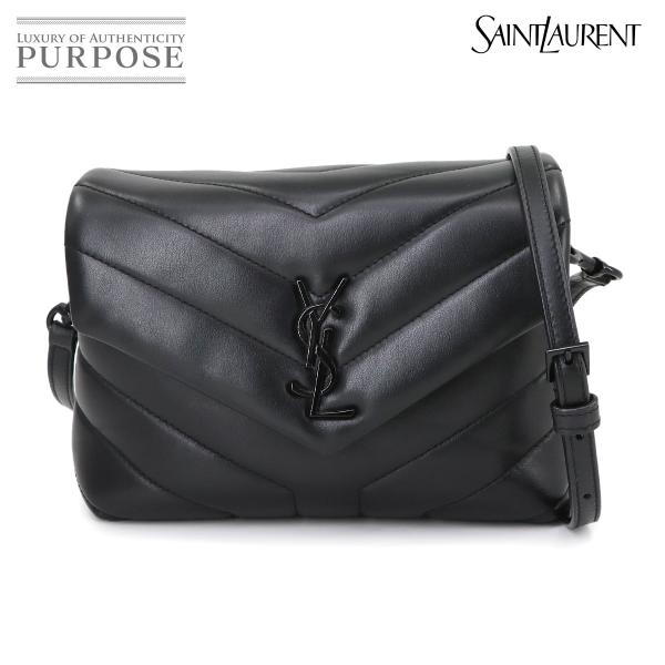 新品同様 サンローラン バッグ ルル トイ ショルダー バッグ レザー ブラック 678401 レディース 90296078 【中古】ブランド Yves Saint Laurent（イヴ・サンローラン） 新品同様 サンローラン