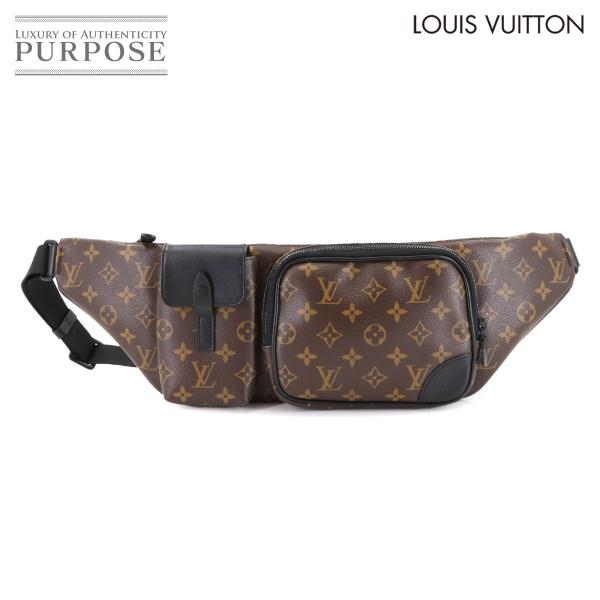 LV モノ・マカサー クリストファー・バムバッグ M45337 斜めがけバッグ LOUIS VUITTON（ルイ・ヴィトン） 新品同様 ルイ ヴィトン モノグラム