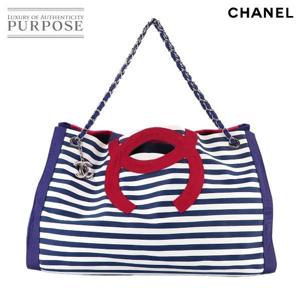 CHANELトートバッグ　ボーダー purpose-inc_90314056