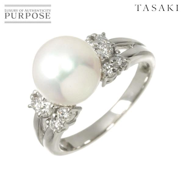 TASAKI（タサキ） TASAKI 11.5号 リング アコヤ真珠 9.2mm ダイヤ 0.34