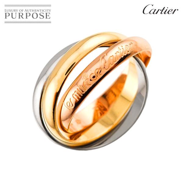 Cartier（カルティエ） トリニティ ミディアム MM #56 リング K18 YG
