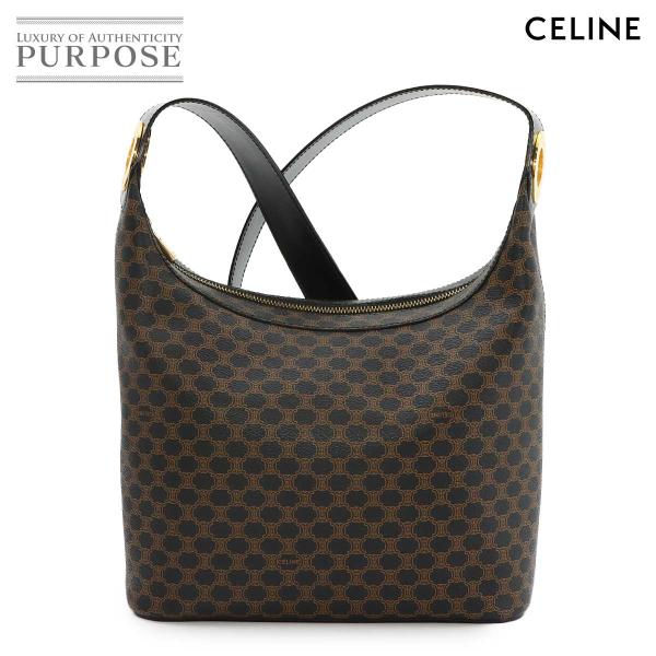CELINE（セリーヌ） 新品同様 マカダム ワンショルダー バッグ PVC