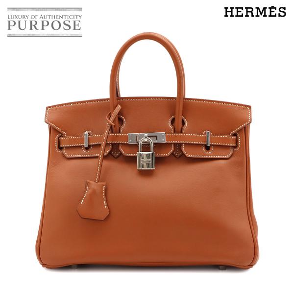 HERMES（エルメス） 新品同様 バーキン25 スイフト ゴールド ハンド