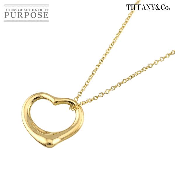 TIFFANY&Co.（ティファニー） オープンハート 幅15.5mm ネックレス