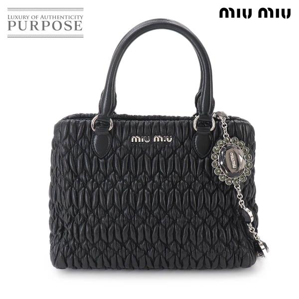 miu miu（ミュウミュウ） 新品同様 マテラッセ 2way ハンド チェーン