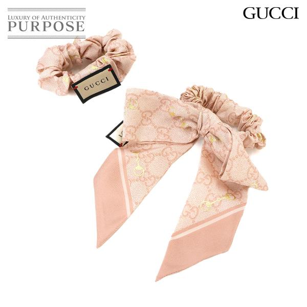 GUCCI（グッチ） 未使用 展示品 GUCCI GGシルク シュシュ セット