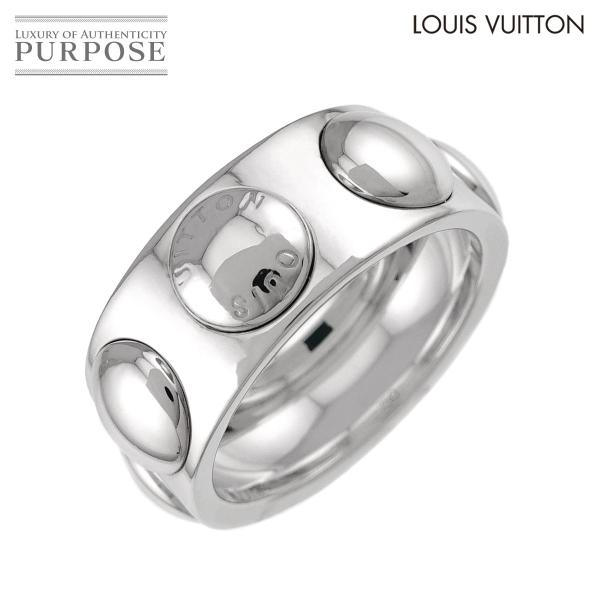 ルイ ヴィトン LOUIS VUITTON グランド バーグ クルー #64 リング K18 WG ホワイトゴールド 750 指輪 Bague Ring 90339327