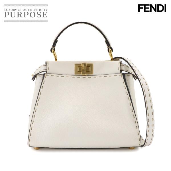 FENDI（フェンディ） 新品同様 セレリア ミニ ピーカブー 2way ハンド