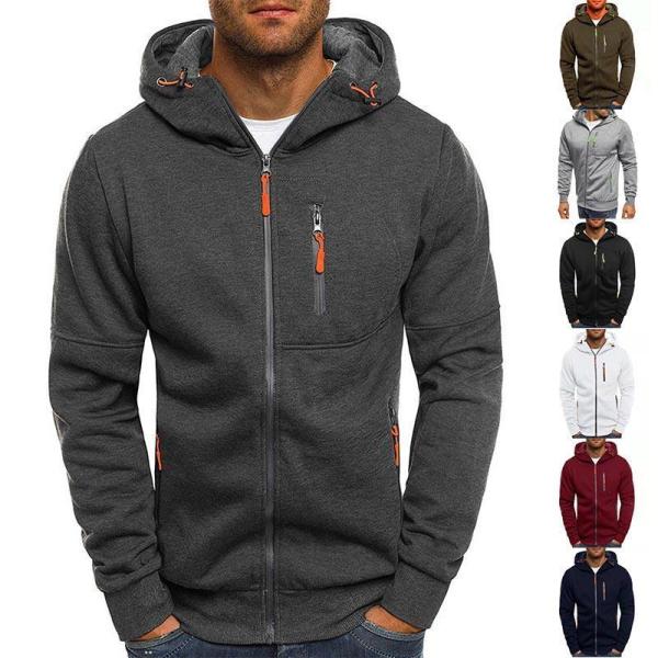 パーカー メンズ ジップアップパーカー 長袖 秋物 春服 メンズパーカー フード付き 冬 ジャケット フルジップ パーカ 2022 新作 大きいサイズ