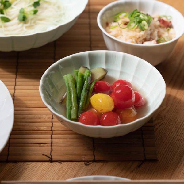 美濃焼 深山(miyama.) suzuneすずね 銘々鉢 緑青磁　　日本製
