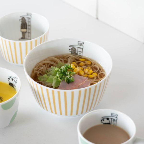 美濃焼 だいたい計れる クマ 丼ぶり　　日本製