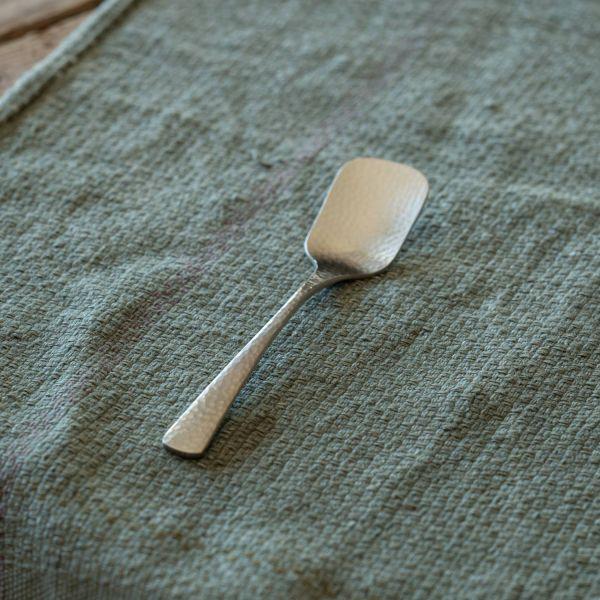 燕三条 佐藤金属興業 SALUS なごみ槌目和風カトラリー アイススプーン