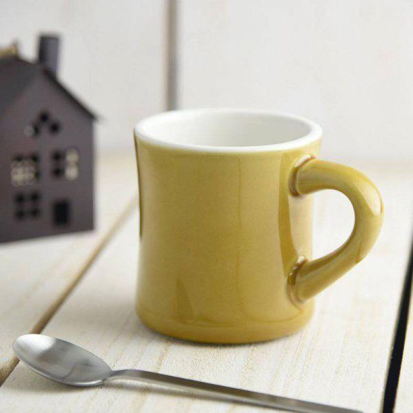 美濃焼 ワイルドヴィレッジ アンバー ダイナーマグカップ(高さ:9.3cm)　　日本製