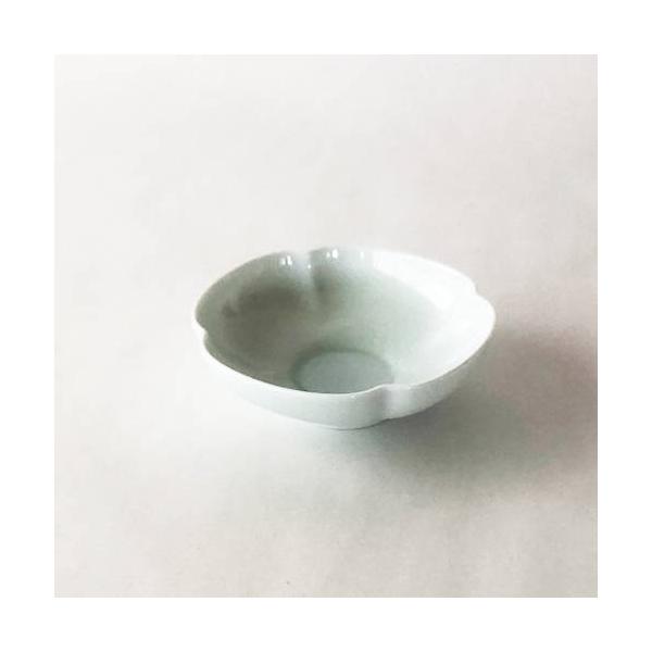 美濃焼 深山(miyama.) 瑞々 木瓜鉢 3.5寸 青白(10.5cm)　　日本製