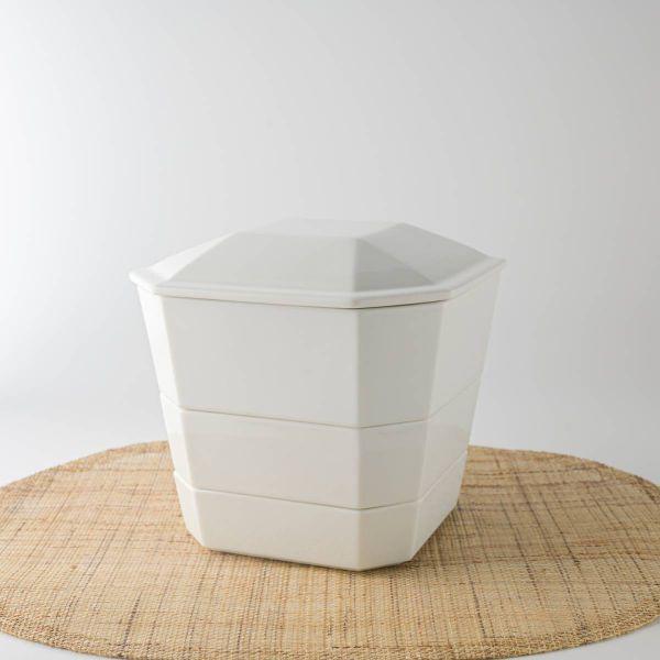 美濃焼 小田陶器 隅切重箱(sumikiri jyubako) 重箱4点セット 美濃焼 小田陶器 隅切重箱(sumikiri jyubako) 重箱4点セット