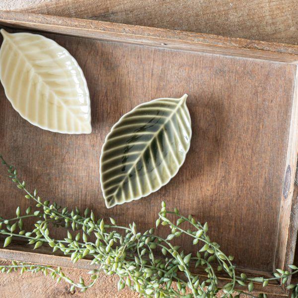 美濃焼 小田陶器 Foresta フォレスタ 小皿  どんぐり グリーン　　日本製