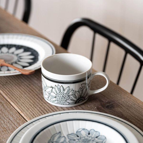 美濃焼 Antico flower アンティコフラワー カップ単品 ブーケ　　日本製