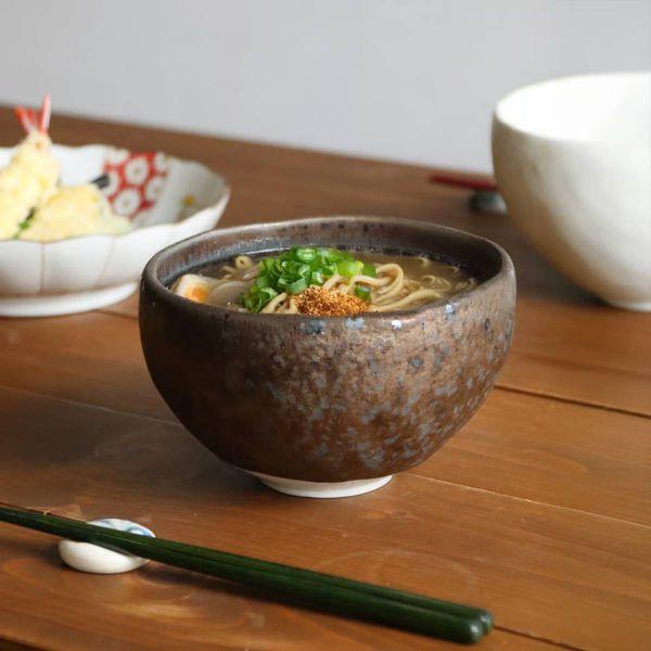 美濃焼  Wabisabi わびさび 黄金釉 ティー丼 12.5 cm　　日本製