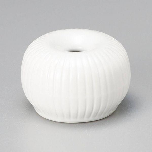 美濃焼 団子茶筅曲直(白) 茶せん立て 日本製 : カフェ食器のプチ