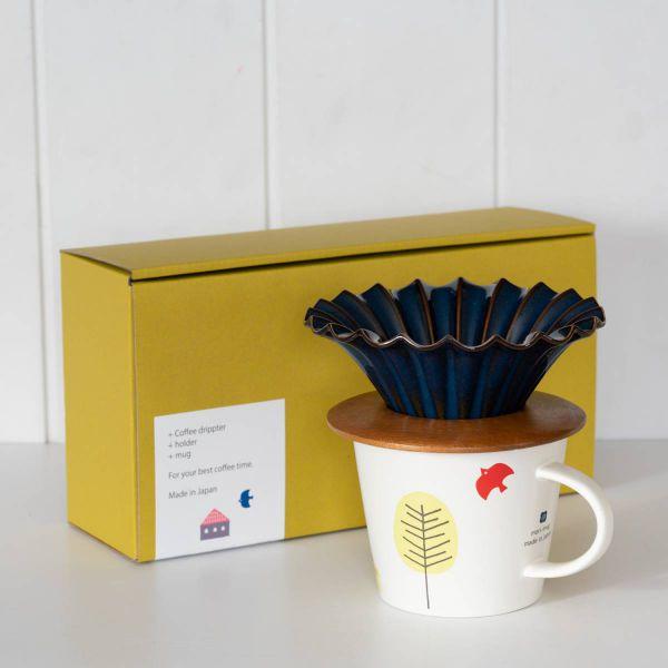 箱入りギフトCHILL OUTコーヒーセット morimug H303 日本製 : カフェ
