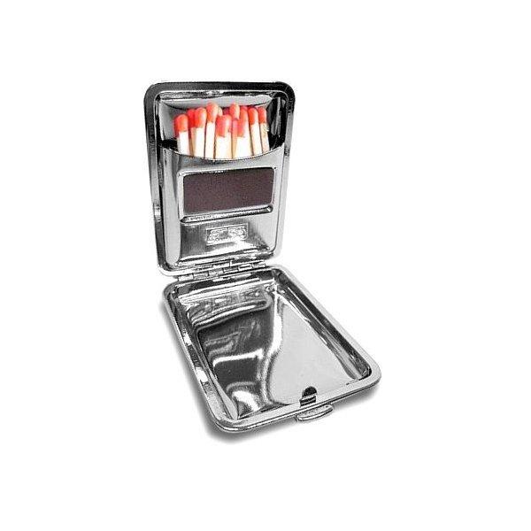 かっこいいマッチケース 摩擦板搭載 ステンレス ワンタッチ開閉式 S2 Ssr4 Xkym ジーズ 通販 Yahoo ショッピング