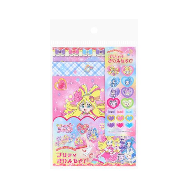 はさみの練習にぴったりなきりえあそびです。かわいいモチーフのきりえができます♪【セット内容】・きりえ×16枚(8柄各2枚)・きりがみ×16枚(2柄各8枚)・工作台紙×1枚【仕様】きりえ・きりがみサイズ：(大)約W148×H210mm、(中)...