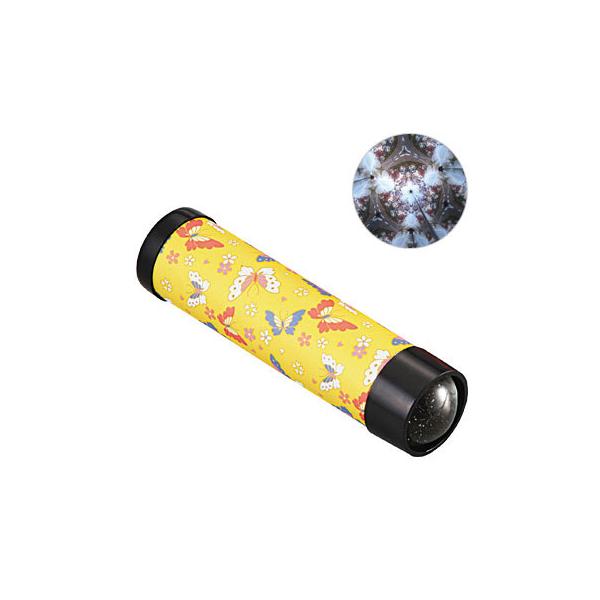 ビー玉がレンズとなって光をゆがませ、ミラーが反射し合うことで見慣れた景色も幻想的に変化します。※千代紙の色柄は選べません。【セット内容】紙管（φ39×10mm）×1上、下キャップ、トレー上、下×1千代紙（140×125mm）×1ミラー（31...