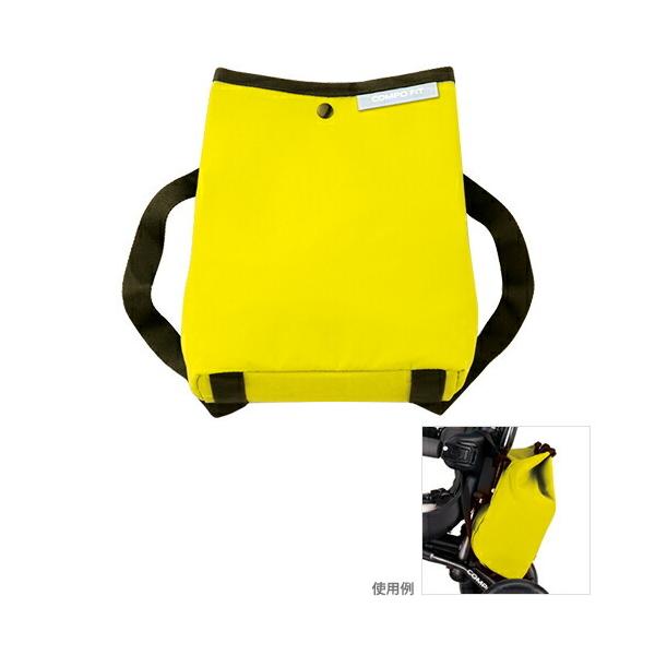 コンポフィット専用収納バッグ！お子様と一緒のお買い物もコンポフィットに専用のバッグを取り付ければラクラク！別売りのオプションパーツと組み合わせればとっても快適♪オーダーメイドのようにお子様も成長や用途に合わせて、お好みの装備をお選びいただけ...