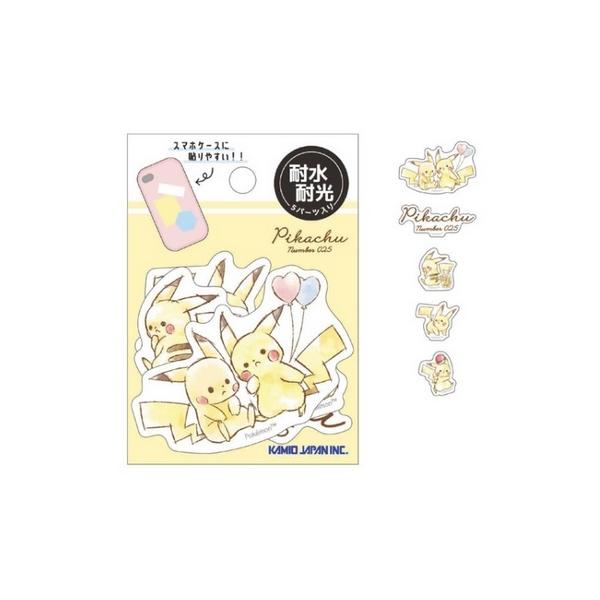 Pokemon（ポケモン） ミニデココラージュシール ピカチュウ柄