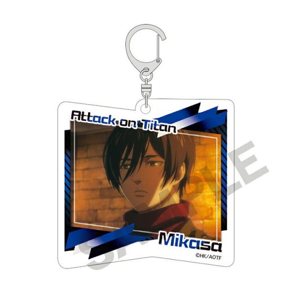 CRUX（クラックス） 進撃の巨人 アクリルキーホルダー ミカサ柄 103620