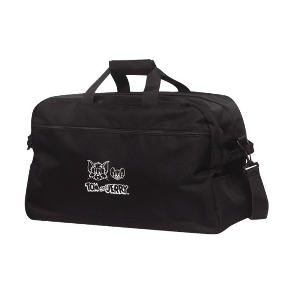 前面にポケットと、側面にもポケットが付いた大容量のトラベルボストンバッグ！急な雨や水濡れにも対応できる撥水加工で安心！取り外し可能なショルダーは、分厚い肩当てで肩が痛くなりにくい♪底鋲付きなのでバッグの底の汚れや、擦れ、濡れを防いでくれます...