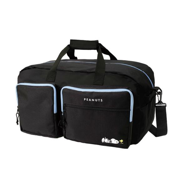 前面に立体ポケットが2個、側面にポケットが付いた大容量のトラベルボストンバッグ！急な雨や水濡れにも対応できる撥水加工で安心！取り外し可能なショルダーは、分厚い肩当てで肩が痛くなりにくい♪底鋲付きなのでバッグの底の汚れや、擦れ、濡れを防いでく...