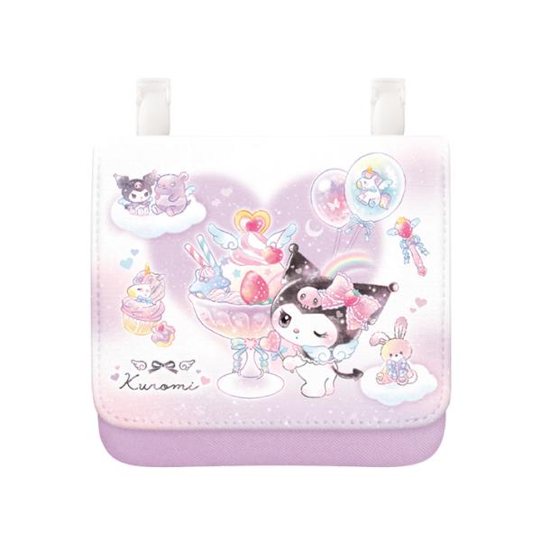 ポケットがないズボンやスカートでもクリップで簡単取り付けできるポシェットポケット！裏面にはティッシュポケットが付いて、ハンカチやマスクなど小物を収納するのに便利♪お出かけに便利なショルダー付き◎【仕様】 本体サイズ：約W130×H120×D...