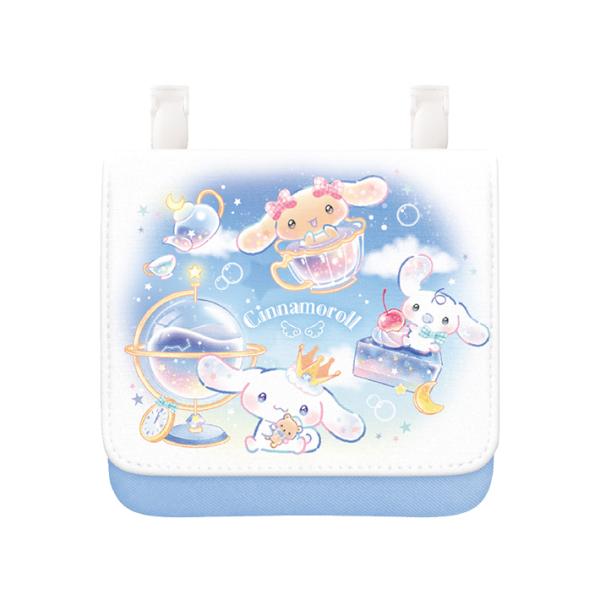 ポケットがないズボンやスカートでもクリップで簡単取り付けできるポシェットポケット！裏面にはティッシュポケットが付いて、ハンカチやマスクなど小物を収納するのに便利♪お出かけに便利なショルダー付き◎【仕様】 本体サイズ：約W130×H120×D...