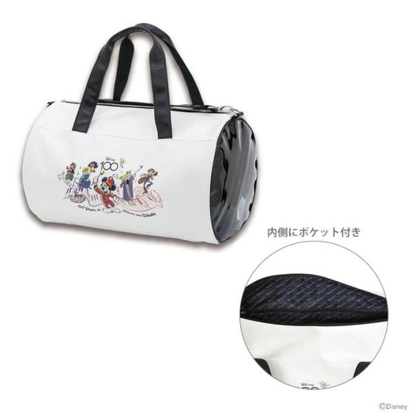 ウォルト・ディズニー・カンパニーの100周年を記念する「Disney100」限定デザインのシリーズです。どこかクラシックなイラストは持つ人を選ばず、おしゃれにバッグを彩ります。内側には便利なポケット付き♪旅行やスポーツ、何にでも使える大容量...