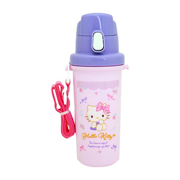 OSK ハローキティ 直飲み水筒 リボン柄 600ml SC-600B : お