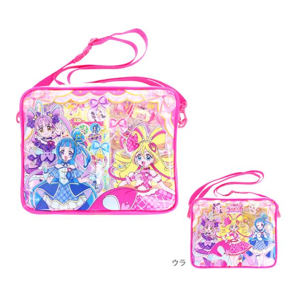 ノートやペン、スタンプ、シールが入ったかわいいショルダーポーチ！ショルダー付きなので持ち運びに便利♪プレゼントやギフトにもオススメです◎【セット内容】・ショルダーポーチ×1個・ホログラムシール×1枚 ・シール×1枚 ・ノート×1冊・キャンデ...